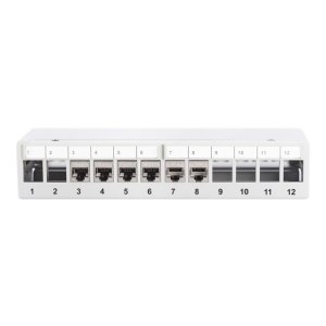 DIGITUS Modulares Desktop Patch Panel, geschirmt, 12-Port