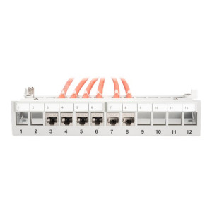 DIGITUS Modulares Desktop Patch Panel, geschirmt, 12-Port