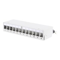 DIGITUS Desktop Modular Patch Panel, shielded, 12-port