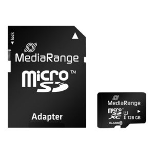MEDIARANGE MR945 - Flash memory card (microSDXC to SD...