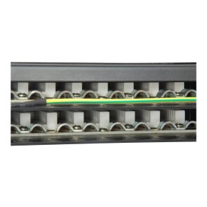 equip Pro - Patch Panel - Rack montierbar - RJ-45 X 48 - Schwarz - 1U - 48.3 cm (19")