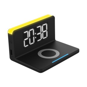 TerraTec ChargeAir clock! - Induktive Ladematte - 10 Watt (USB)