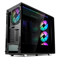 Fractal Design Define S2 Vision RGB - Tower - E-ATX - Seitenteil mit Fenster (Glas) - keine Spannungsversorgung (ATX) - USB/Audio