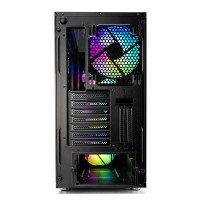 Fractal Design Define S2 Vision RGB - Tower - E-ATX - Seitenteil mit Fenster (Glas) - keine Spannungsversorgung (ATX) - USB/Audio