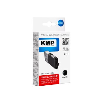 KMP 1577,0201 - Compatibile - Nero - Canon - Canon Pixma TR 7500 Series Canon Pixma TR 7550 Canon Pixma TR 8500 Series Canon Pixma TR 8550... - Stampa inkjet - Extra (Super) Hight Yield