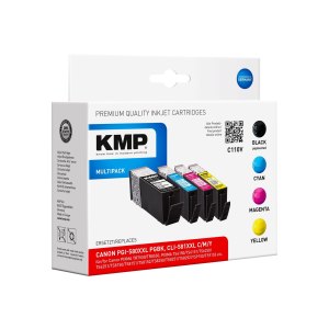 KMP MULTIPACK C110V - 4er-Pack - Größe XXL -...