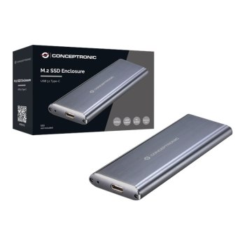 Conceptronic - Speichergehäuse - M.2 - M.2 Card - USB 3.1 (Gen 2)