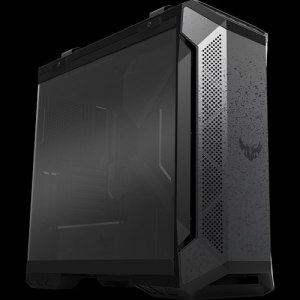 ASUS TUF Gaming GT501 - Tower - ATX - Seitenteil mit Fenster - Schwarz - USB/Audio