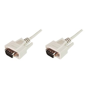 DIGITUS AK-610107-020-E - Beige - 2 m - DSUB - 9-pin -...