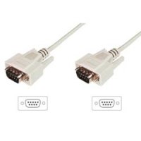 DIGITUS Datatransfer connection cable, D-Sub9/M - D-Sub9/M