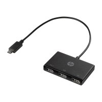 HP USB-C to USB-A - Hub - 3 x SuperSpeed USB 3.0