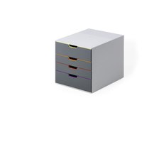 Durable VARICOLOR - 4 drawer(s) - Grey - Plastic - A4 - Monotone - Multi