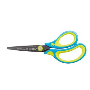 Pelikan Kinderschere 810272 gerade Schnittlinie Blau...