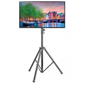 Techly Universal Floor Stand Tripod for TV 37-70" - 35 kg - 94 cm (37") - 177,8 cm (70") - 200 x 200 mm - 600 x 400 mm - -8 - 0°