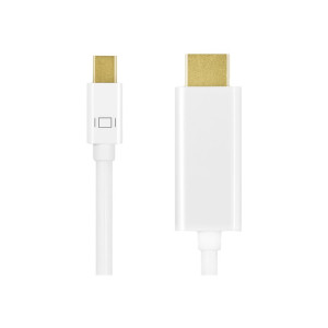 LogiLink Adapterkabel - Mini DisplayPort männlich zu HDMI männlich