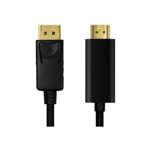 LogiLink Adapter cable - DisplayPort male to HDMI male