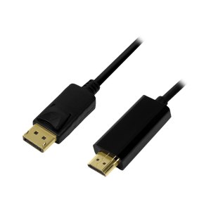 LogiLink Adapter cable - DisplayPort male to HDMI male