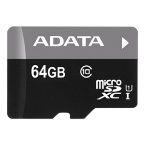 ADATA Premier - Flash memory card (microSDXC to SD...