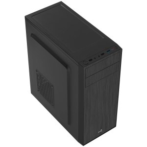 AeroCool PGS C Series CS-1103 - Tower - ATX - keine Spannungsversorgung (ATX) - Schwarz - USB/Audio