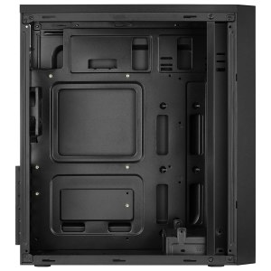 AeroCool PGS C Series CS-1103 - Tower - ATX - keine Spannungsversorgung (ATX) - Schwarz - USB/Audio