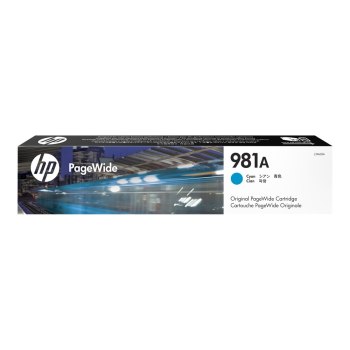 HP 981A - 70 ml - Cyan - Original - PageWide