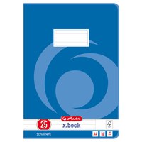 Herlitz 3322500. Produktfarbe: Blau, Blätteranzahl: 16 Blätter, Art des linierten Papiers: Liniertes Papier