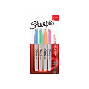 Sharpie 2065402 - Blue - Green - Orange - Pink - Fibre...