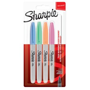 Sharpie Permanent Marker Set - 4 Colours