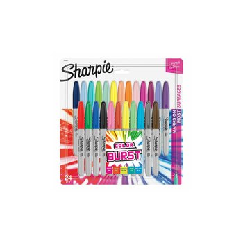 Sharpie Fine - 24 pc(s) - Multicolor - Fine tip - Gray - Multicolor - Round - Fine