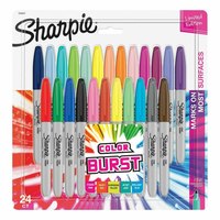 Sharpie Fine - 24 pc(s) - Multicolor - Fine tip - Gray - Multicolor - Round - Fine