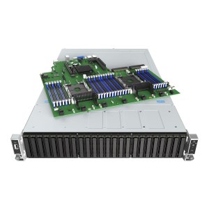 Intel Server System R2224WFTZSR - Server - Rack-Montage - 2U - zweiweg - keine CPU - RAM 0 GB - SATA - Hot-Swap 6.4 cm (2.5")