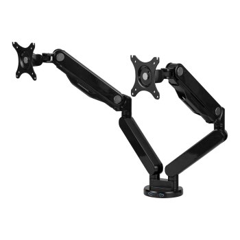 Fellowes Platinum Series Dual Monitor Arm - Befestigungskit für 2 Monitore (einstellbarer Arm)