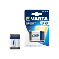 Varta 2CR5 - Batteria monouso - Litio - 6 V - 1 pezzo(i) - 1600 mAh - Argento