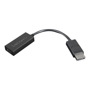 Lenovo 4X90R61023 - 0,225 m - DisplayPort - HDMI tipo A (Standard) - Maschio - Femmina - Dritto