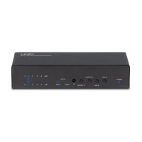 Lindy 4x2 HDMI 2.0 18G Matrix Switch - Video/Audio-Schalter