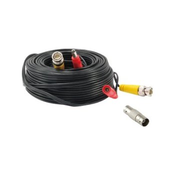 LevelOne BNC Kabel BNC/m -> BNC/F+ Adapter 18.0m - Adattatore - Rete