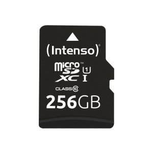 Intenso Premium - Flash memory card (microSDXC to SD adapter included)