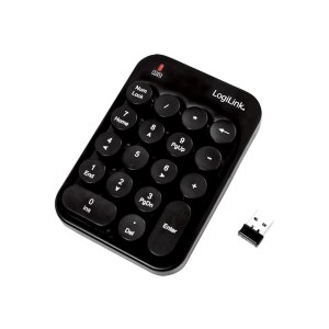 LogiLink Tastatur - mit Touchpad - kabellos