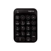 LogiLink Tastatur - mit Touchpad - kabellos