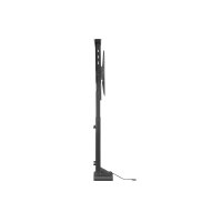 Equip Pro - Aufstellung - motorisiert - für LCD TV - Kunststoff, Aluminium, Stahl - Schwarz - Bildschirmgröße: 94-165.1 cm (37"-65")