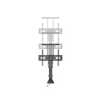 Equip Pro - Aufstellung - motorisiert - für LCD TV - Kunststoff, Aluminium, Stahl - Schwarz - Bildschirmgröße: 94-165.1 cm (37"-65")