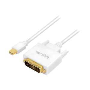 LogiLink Adapter cable - Mini DisplayPort (M) latched to...