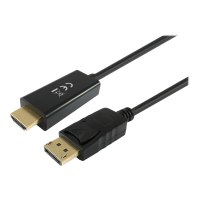 Equip Life - Adapter cable - DisplayPort male to HDMI male