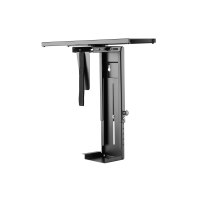 Equip 650892 - Under desk CPU holder - Scrivania - 10 kg - Nero - Acciaio - 180°