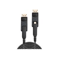 Lindy DisplayPort-Kabelsatz - DisplayPort 1.4 - 70 m - rund, unterstützt 8K UHD (7680 x 4320)