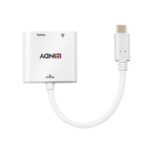 Lindy Videoadapter - USB-C männlich zu HDMI, USB-C...