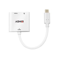 Lindy Videoadapter - USB-C männlich zu HDMI, USB-C weiblich