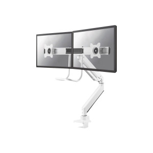 Neomounts by Newstar Select Supporto da scrivania per monitor - Morsa/Bullone di ancoraggio - 8 kg - 25,4 cm (10") - 81,3 cm (32") - 100 x 100 mm - Bianco