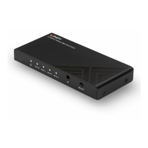 Lindy 3 Port HDMI 18G Switch - Video/audio switch