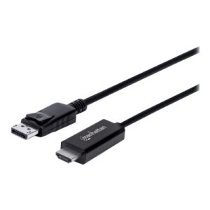 Manhattan DisplayPort 1.2 to HDMI Cable, 4K@60Hz, 3m,...